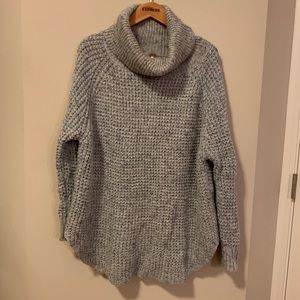 FREE PEOPLE Oversized Comfy Cowl Neck Sweater